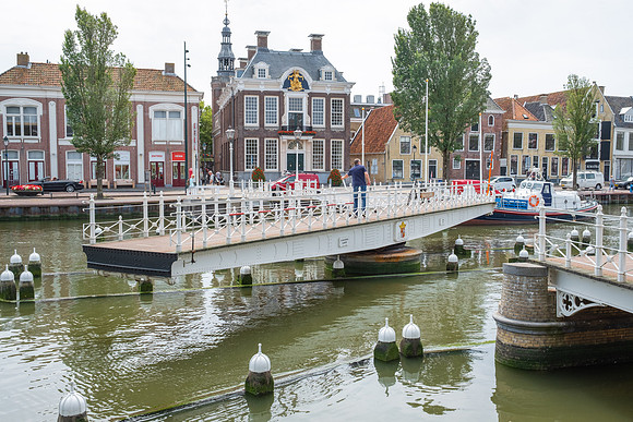 Drehbrücke in Harlingen